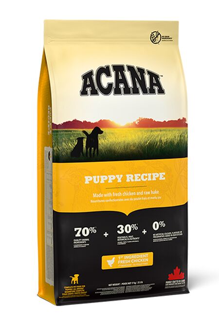 Acana Puppy Recipe – Crocchette Grain Free per Cuccioli di Tutte le Taglie 11,4kg