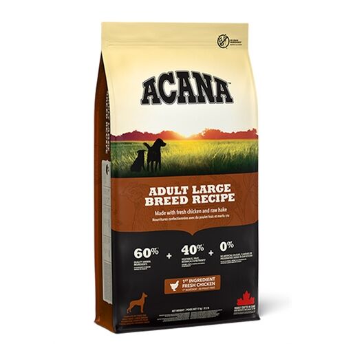 Acana Adult Large Breed Recipe 11,4kg – Crocchette Grain Free per Cani Adulti di Taglia Grande
