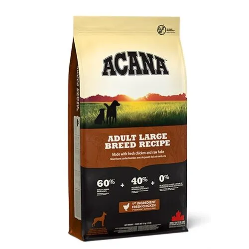 Acana Adult Large Breed Recipe 11,4kg – Crocchette Grain Free per Cani Adulti di Taglia Grande