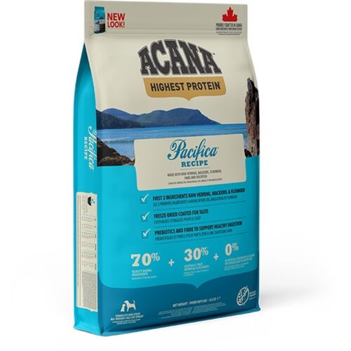 Acana Pacifica – Crocchette Grain Free Ricche di Pesce per Cani di Tutte le Taglie e Fasi di Vita 2kg