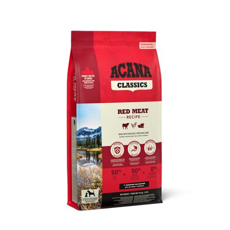 Acana Classics Red Meat – Crocchette con Cereali per Cani di Tutte le Taglie e Fasi di Vita 2kg