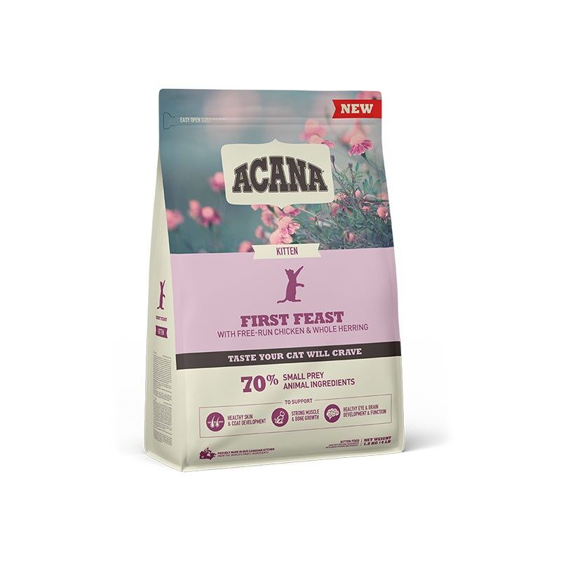 Acana Cat First Feast – Crocchette Complete per Gattini Ricche di Pollo e Pesce 340g