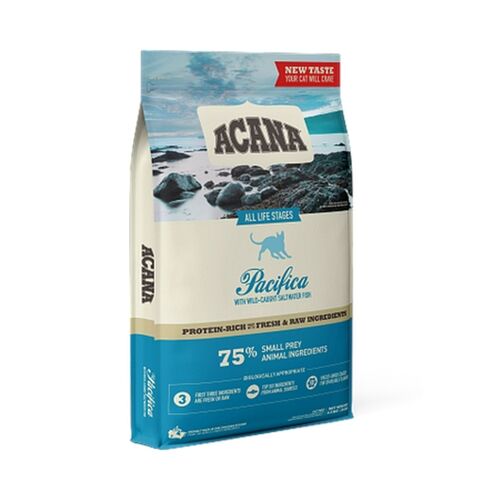 Acana Cat Grain-Free Pacifica – Crocchette Grain Free per Gatti di Tutte le Età Ricche di Pesce Selvatico 1,8kg