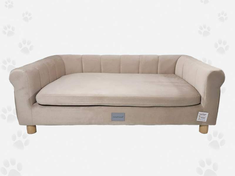 Nasonero - Divanetto Velluto Beige