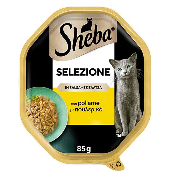 Sheba Selezione in Salsa 85g Pollame