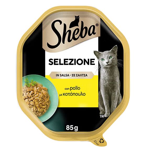 Sheba Selezione in Salsa 85g Pollo