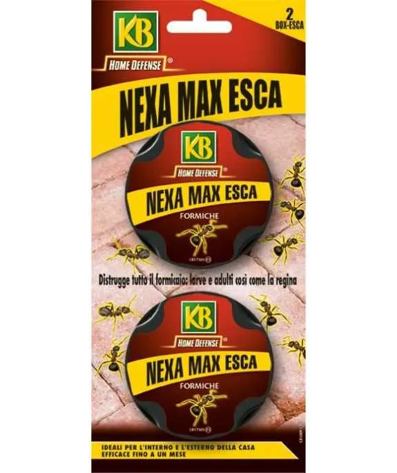 KB Nexa Insetticida per Formiche Esca in Gel 2x10g
