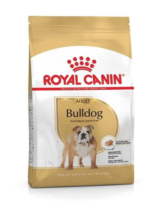 Royal Canin Bulldog Adult 3 Kg – Crocchette per Bulldog Inglese Adulto