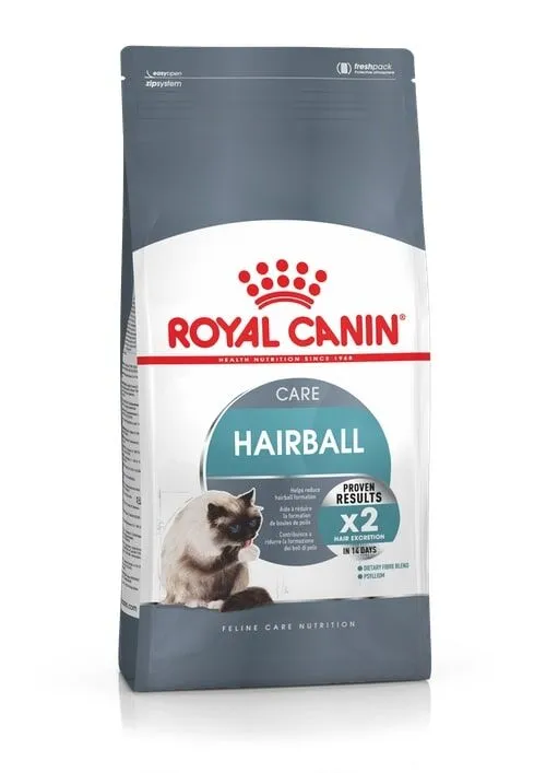 Royal Canin Hairball Care – Crocchette per Gatti Adulti per Ridurre la Formazione dei Boli di Pelo