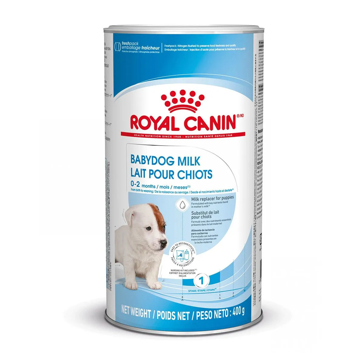 Royal Canin Babydog Milk 400g – Latte in Polvere per Cuccioli di Cane dalla Nascita allo Svezzamento
