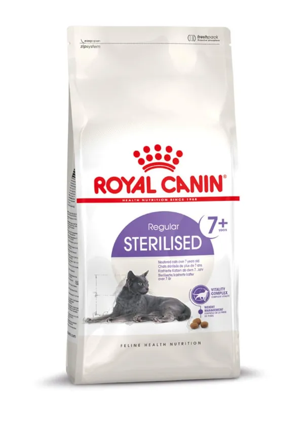Royal Canin Sterilised 7+ – Crocchette per Gatti Sterilizzati Adulti da 7 a 12 Anni