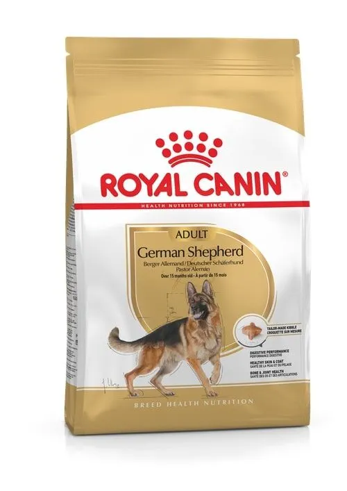 Royal Canin German Shepherd Adult 11 kg Crocchette Complete per Pastore Tedesco Adulto