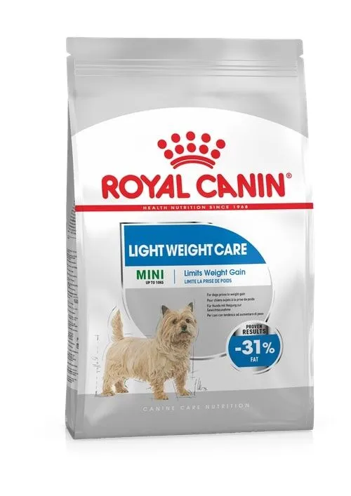 Royal Canin Mini Light Weight Care Crocchette per Cani di Piccola Taglia – Controllo del Peso e Mantenimento della Massa Muscolare