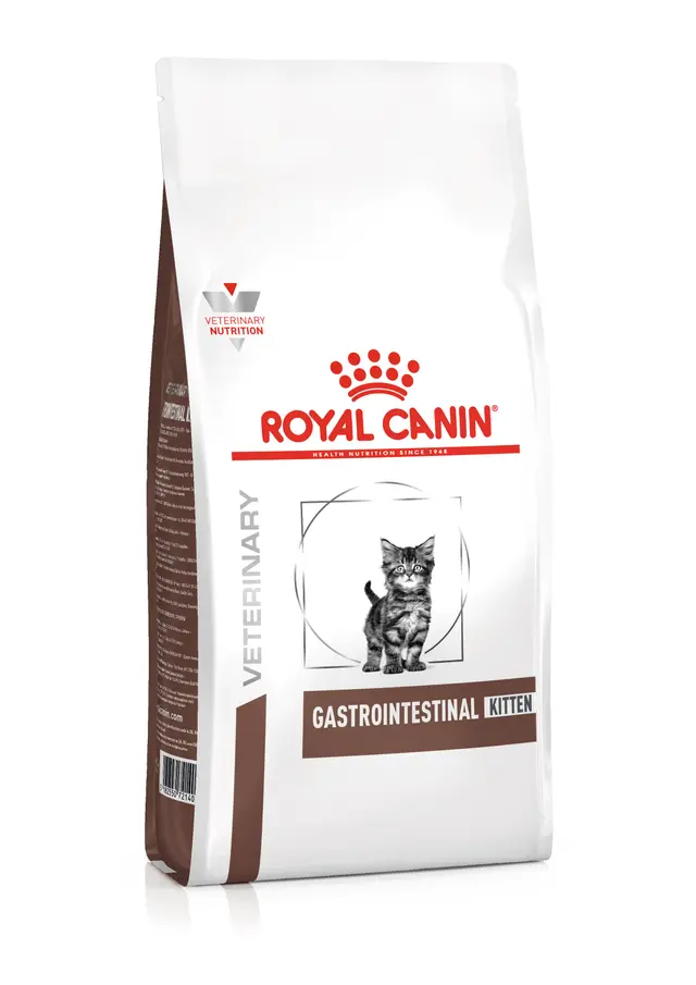 Royal Canin Gastrointestinal Kitten 2 kg – Crocchette Dietetiche per Gattini con Disturbi Digestivi e Sensibilità Intestinale