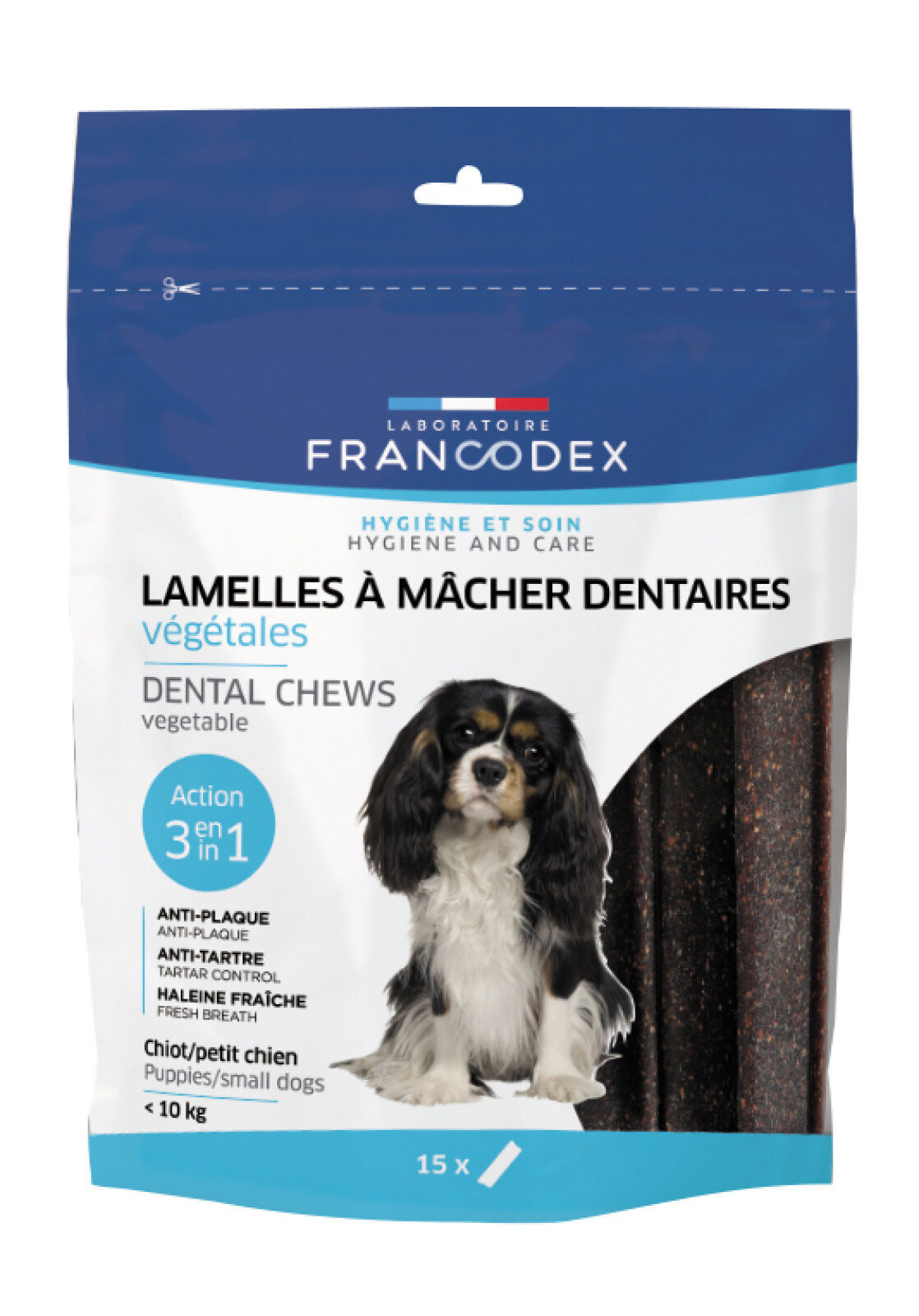 Francodex Lamelle per l'igiene Dentale Size S - 224g