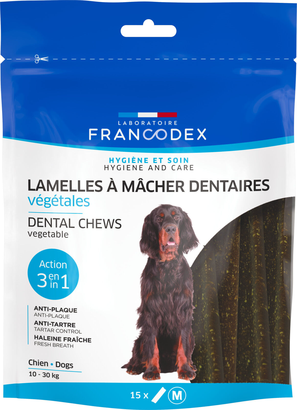Francodex Lamelle per l'igiene Dentale Size M - 350g