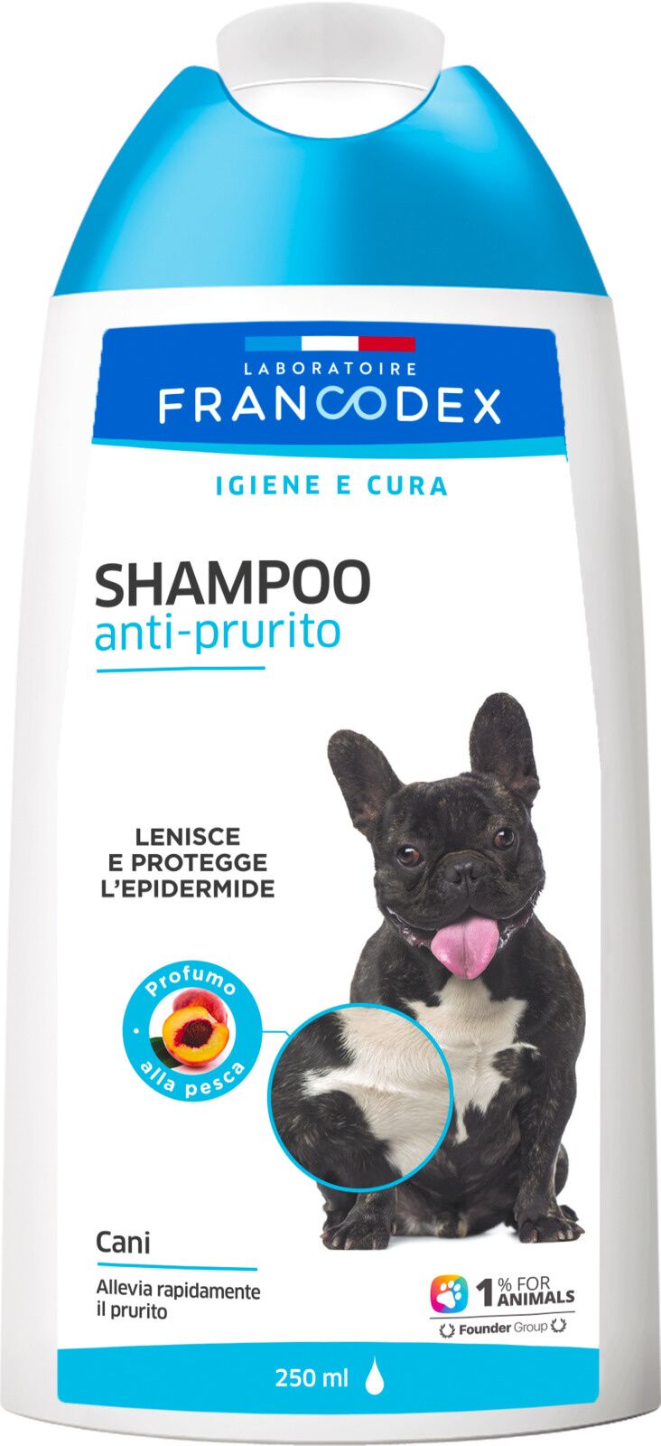 Francodex Shampoo Districante 250ml per Cani