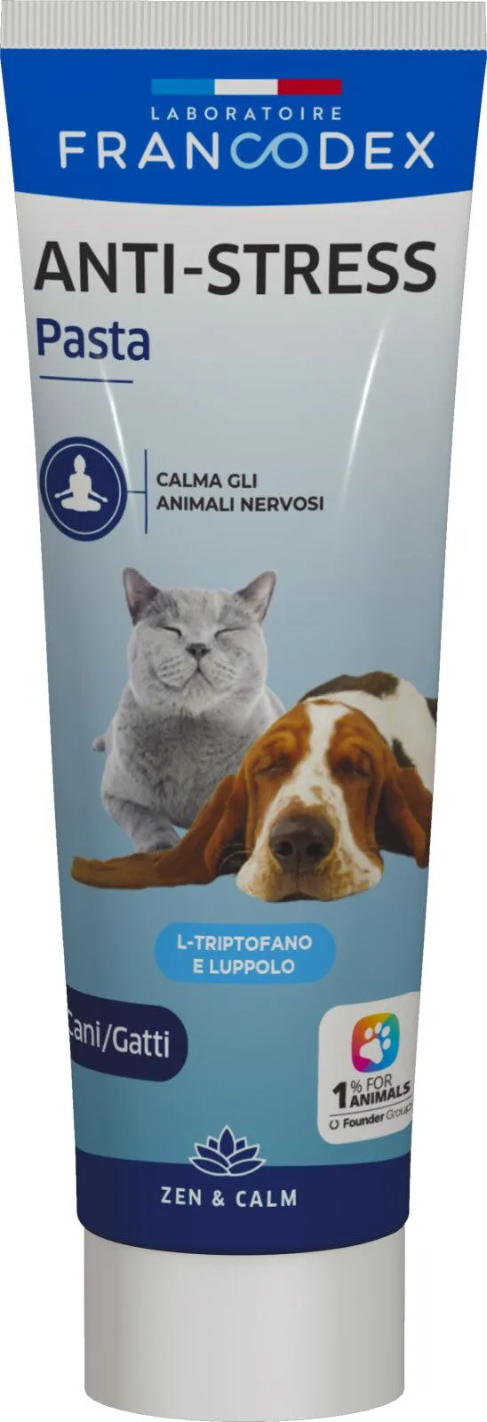 Francodex Pasta Anti-Stress Cane e Gatto 100g