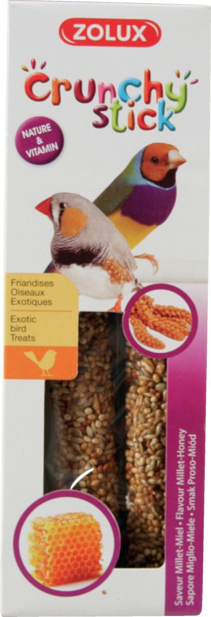Crunchy Stick Esotici con Miglio e Miele 85g
