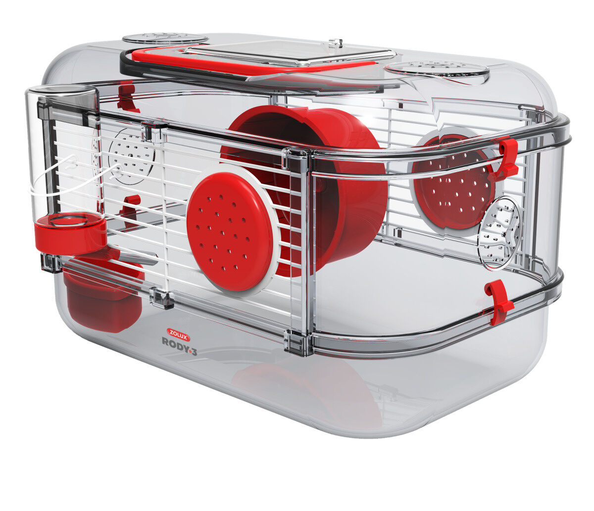 Zolux Gabbia Rody3 Mini UNICA Rosso