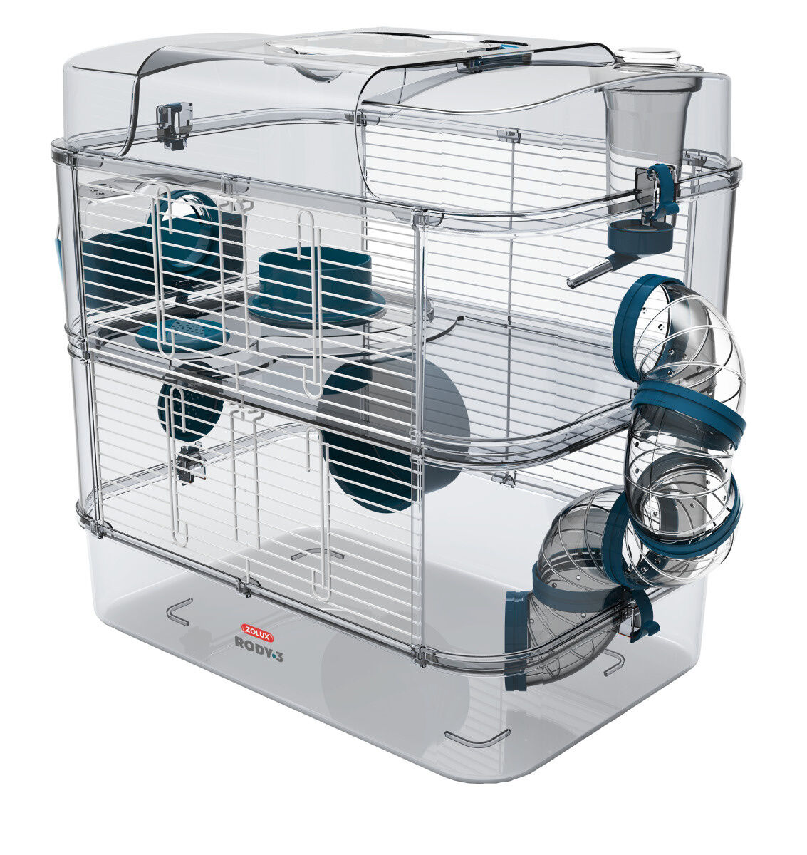 Zolux Gabbia Rody3 Duo UNICA Blu