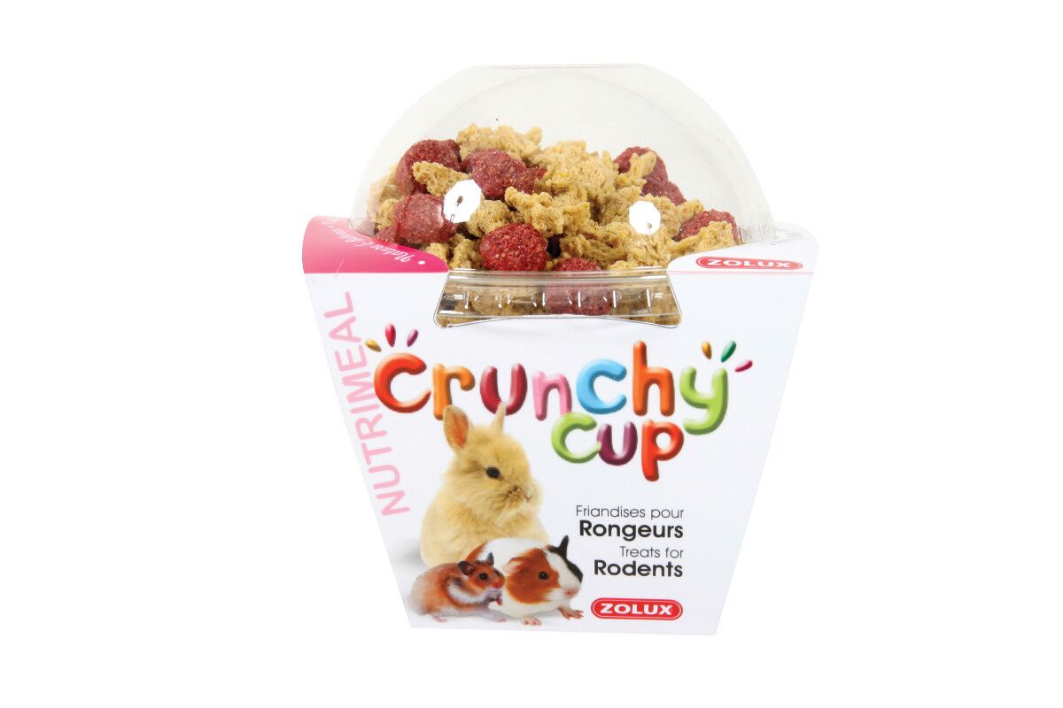 Zolux Crunchy Cup Crochette con Barbabietola 130g