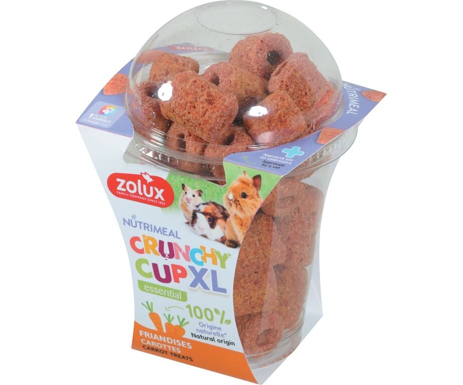 Zolux Crunchy Cup XL con Carota 110gr