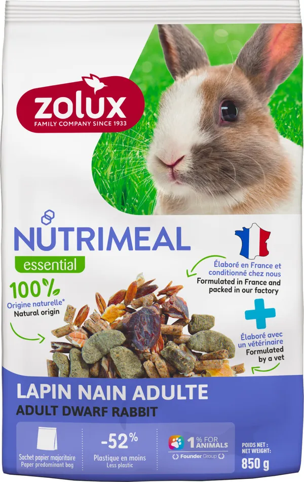Nutrimeal Mix Conigli Nani Adult
