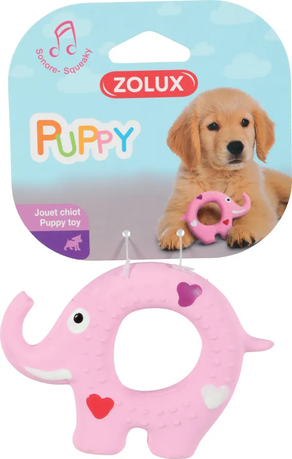 Zolux Gioco Latex Puppy Elefante