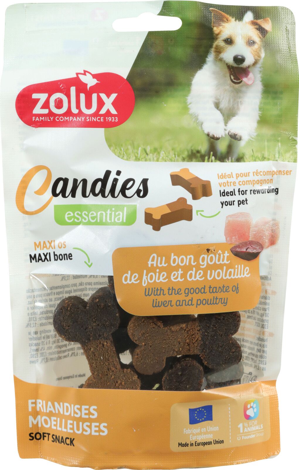Zolux Candies Maxi Ossi Pollo e Fegato 150g