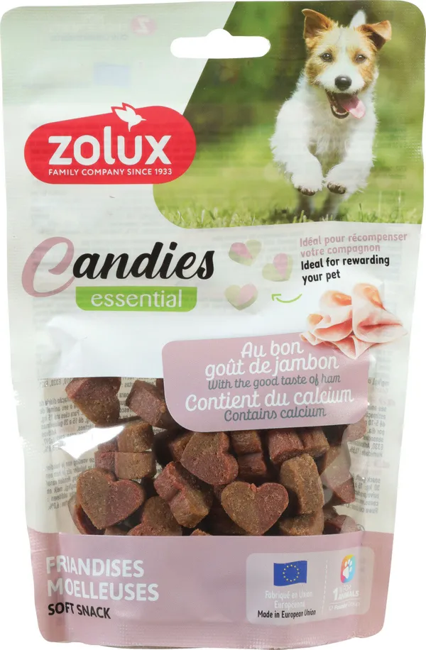 Zolux Candies Cuoricini al Prosciutto 150g