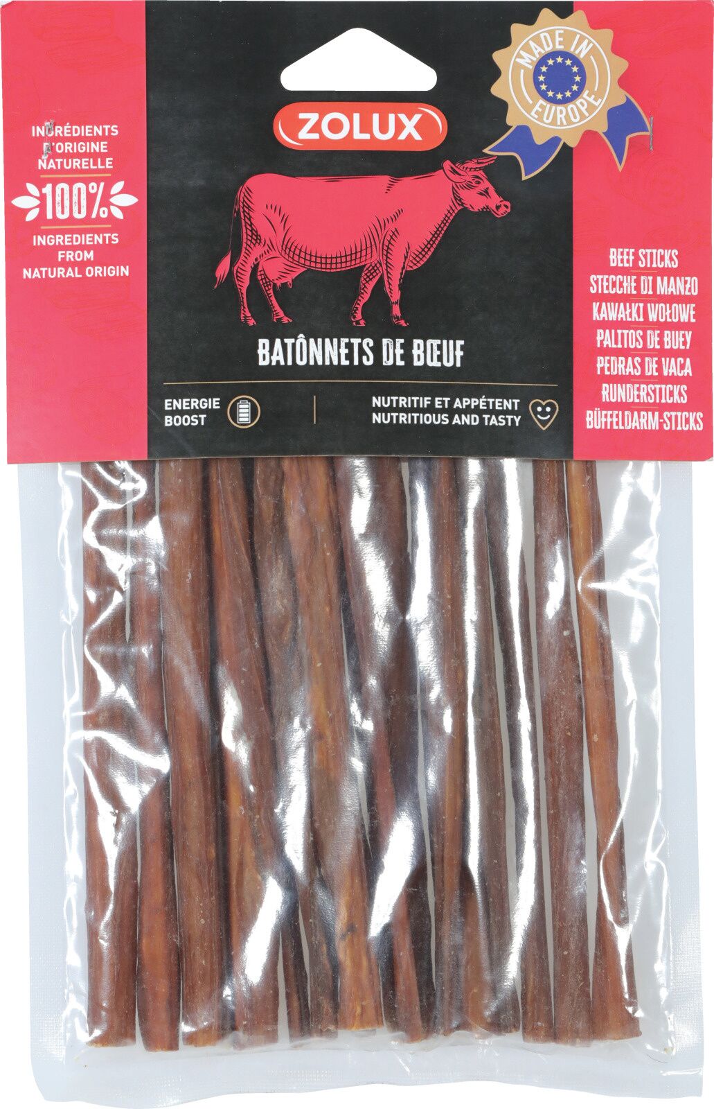 Zolux Bastoncini di Manzo 100g