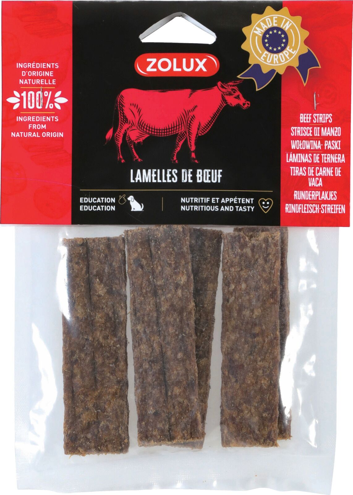 Zolux Lamelle di Manzo 100g