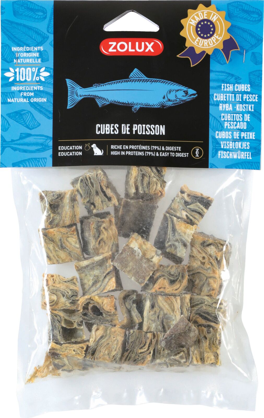 Zolux Cubi di Pesce 100g