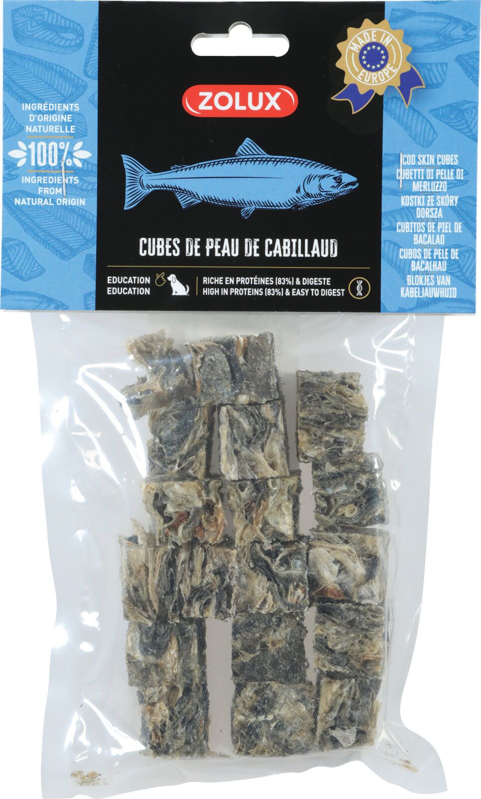 Zolux Cubi di Merluzzo 70g