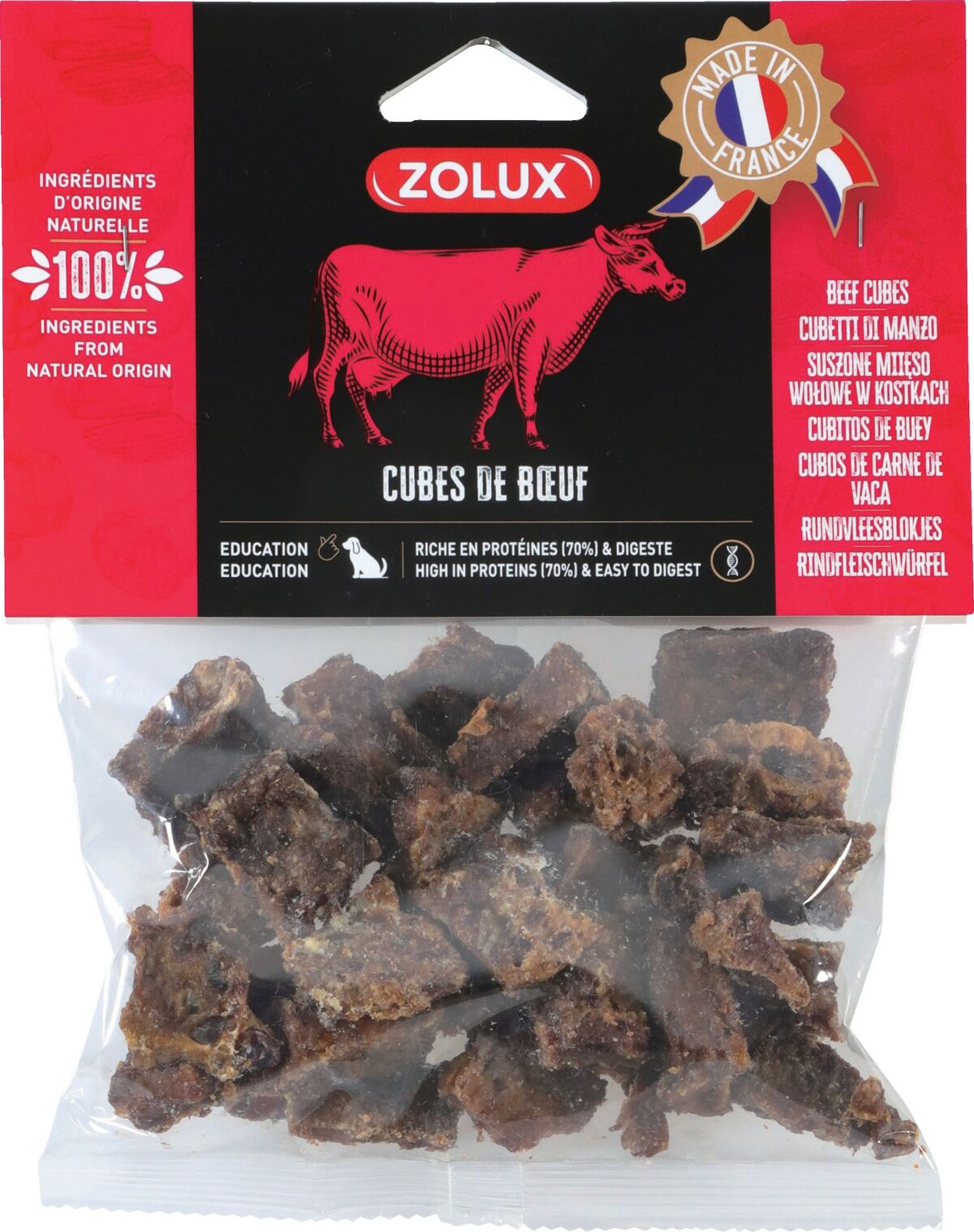 Zolux Cubi di Manzo 150gr