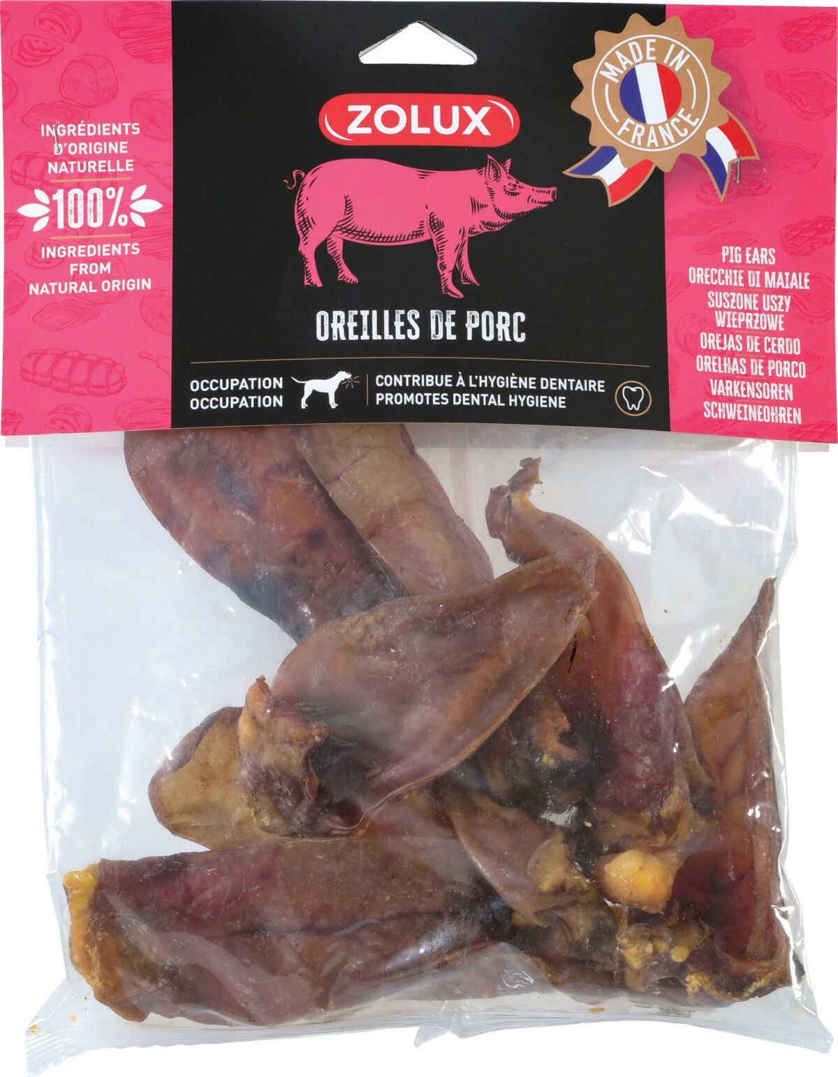 Zolux Orecchie di Maiale 400g