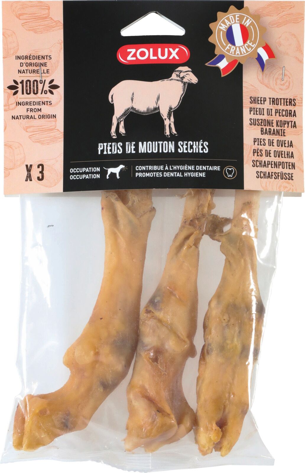 Zolux Piede di Agnello 3pz