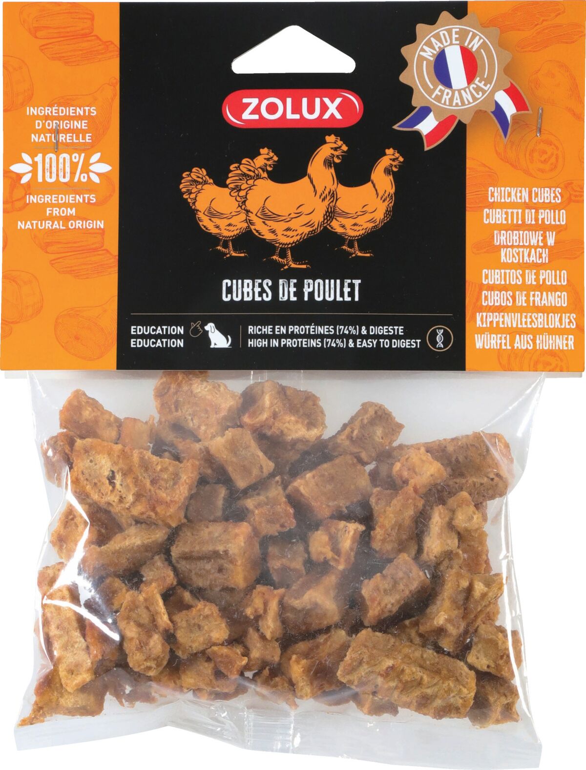 Zolux Cubi di Pollo 150g