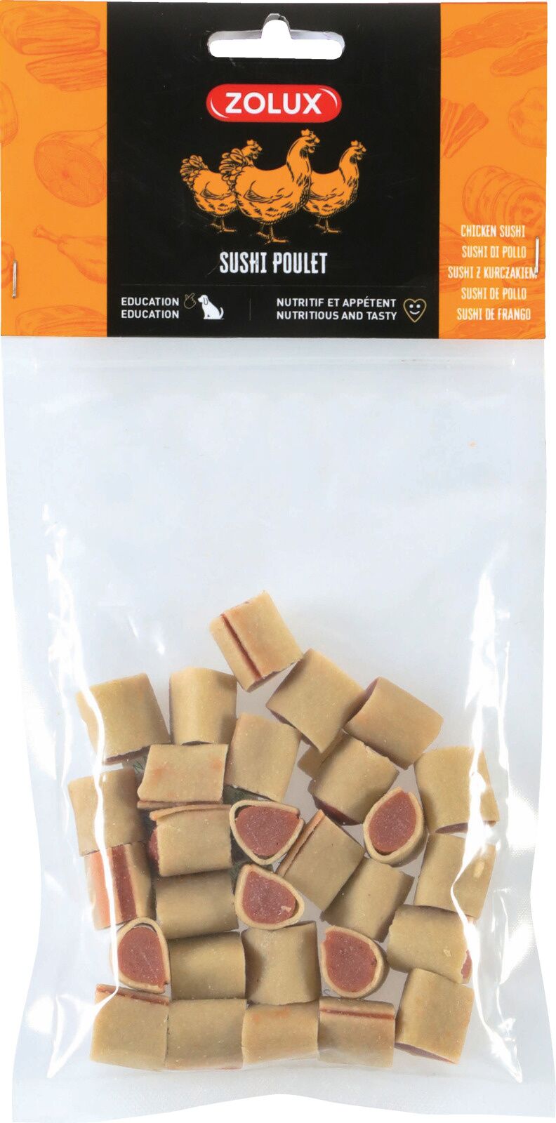 Zolux Sushi di Pollo 100g