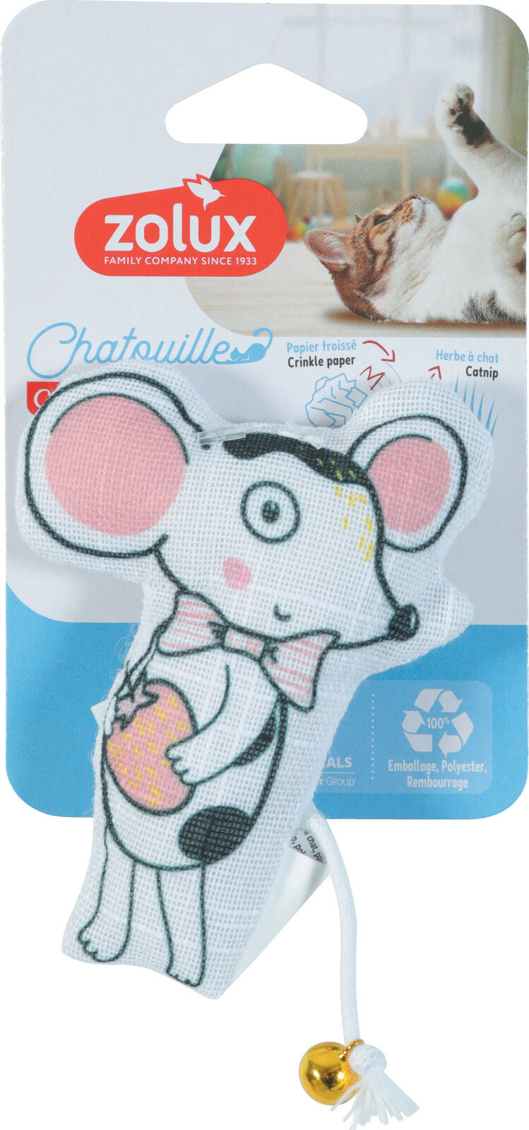 Zolux Gioco Chatouille Topo Fragola