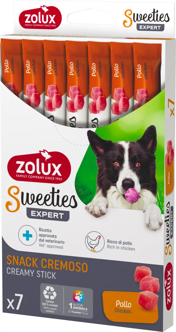 Zolux Sweeties Dog Pollo 7x14g