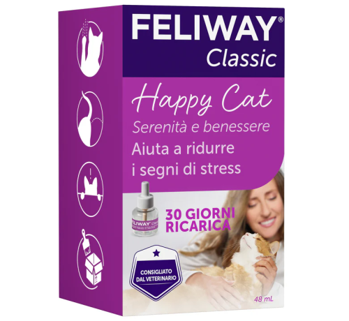Feliway Classic Ricarica 48ml