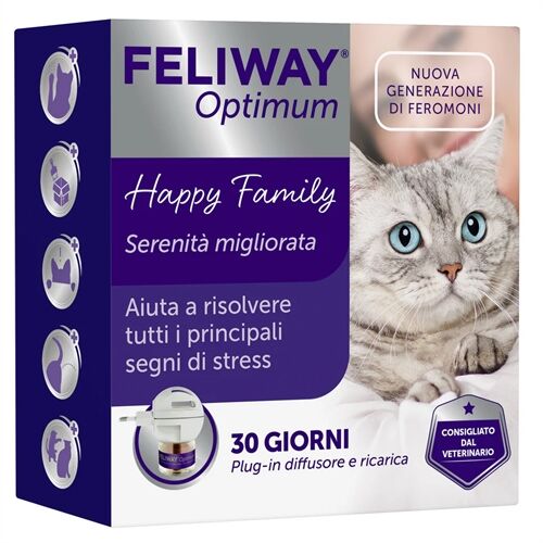 Feliway Optimum Diffusore + Ricarica 48ml
