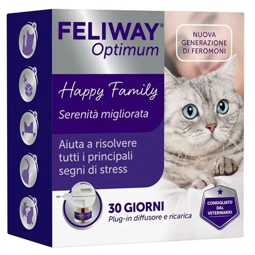 Feliway Optimum Diffusore + Ricarica 48ml