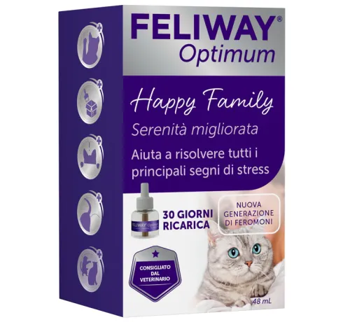 Feliway Optimum Ricarica 48ml