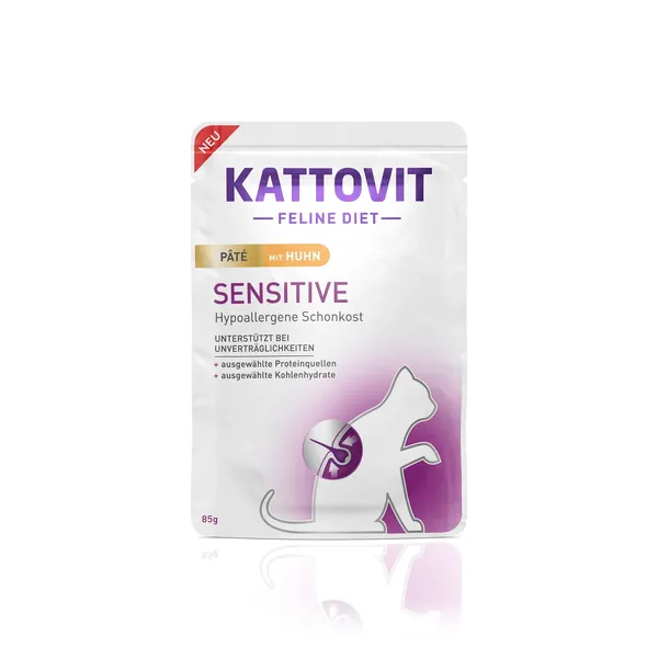 Kattovit Patè Sensitive Pollo 85g