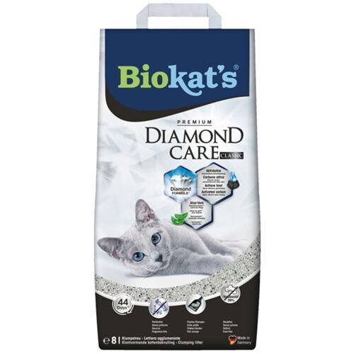 Biokat's Diamond Care Classic Lettiera Agglomerante per Gatti 8lt