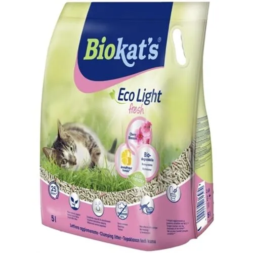 Biokat's Eco Light Cherry Lettiera Agglomerante per Gatti 5lt