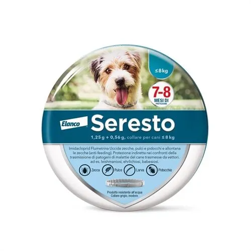 Seresto Collare Antiparassitario per Cani <8kg